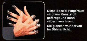 Silberne Fingerhüte - erscheinen, verschwinden, vermehren sich "magisch"